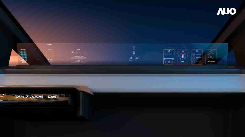 红龙扑克无界透明显示接口(Horizon Image Glass)透过车运算方案整合仪表板、、、中控台及副驾显示器，，一体式全景呈现，，，，提供乘用者清晰的前方视野、、、、行车必要信息与娱乐功能